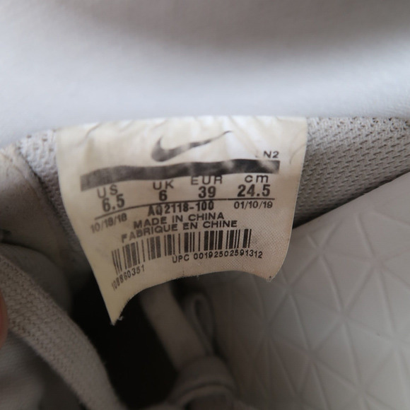 Nike Shoes Mens 6.5 Sneaker Air Force 1 Low Equality Lifestyle Leather AF1 White - Picture 15 of 16